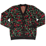 Unisex Rose & Thorn Cardigan 100% Cotton