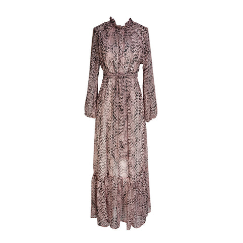Rosey Boa Raglan Maxi Dress