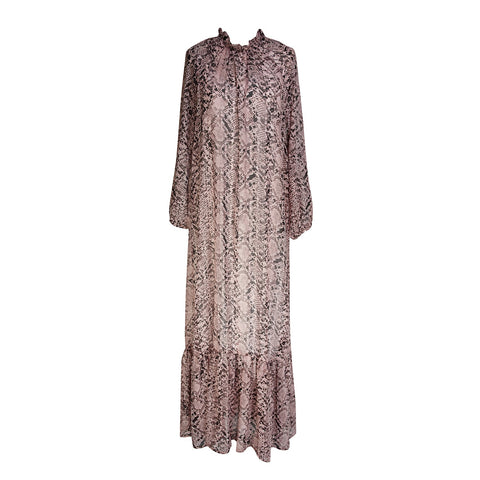 Rosey Boa Raglan Maxi Dress