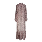 Rosey Boa Raglan Maxi Dress