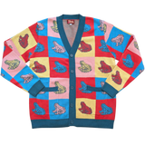 Unisex Royal Frog Cardigan 100% Cotton