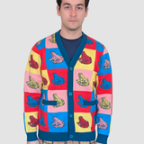 Unisex Royal Frog Cardigan 100% Cotton