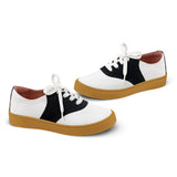 Saddle Casual Sneaker - Black