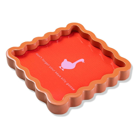 Lacquer Tray: Don't Forget Your Keys Silly Goose