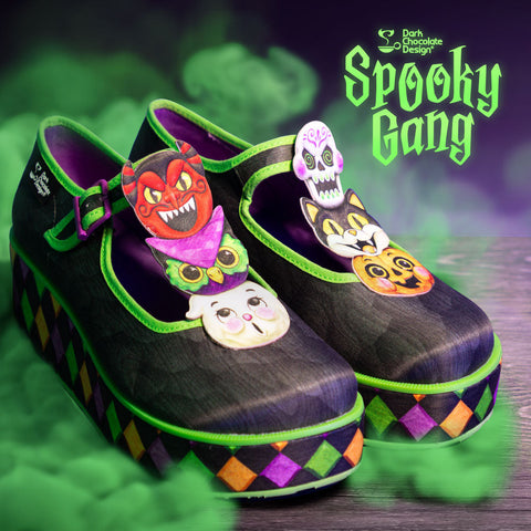 Chocolaticas® Spooky Gang Women's Mary Jane Platform