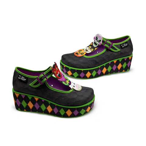 Chocolaticas® Spooky Gang Women's Mary Jane Platform