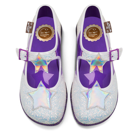 Chocolaticas® Starlight Women's Mary Jane Flat
