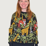 Unisex 100% Cotton Knit Sweater - Safari