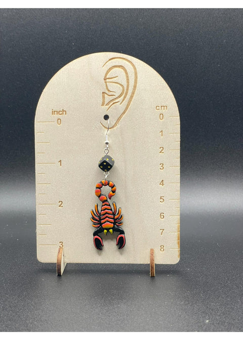 Tattoo Love Scorpion Earrings