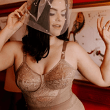 Lacette Longline Wireless Expandable Cup Bra | Style 2202