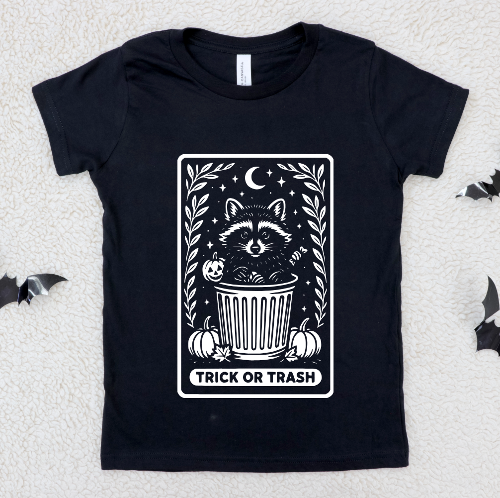 The Trick or Trash Tarot: T-Shirt, Pullover, Hoodie, Tank or Long Sleeve