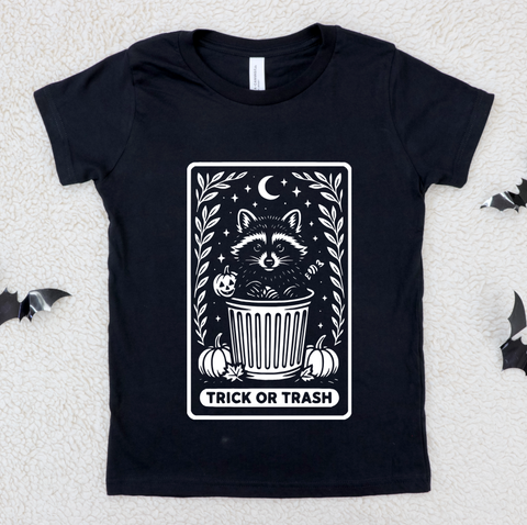 The Trick or Trash Tarot: T-Shirt, Pullover, Hoodie, Tank or Long Sleeve