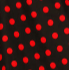 Black & Red Polka Dot Swatch