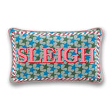 Needlepoint Pillow - SLEIGH