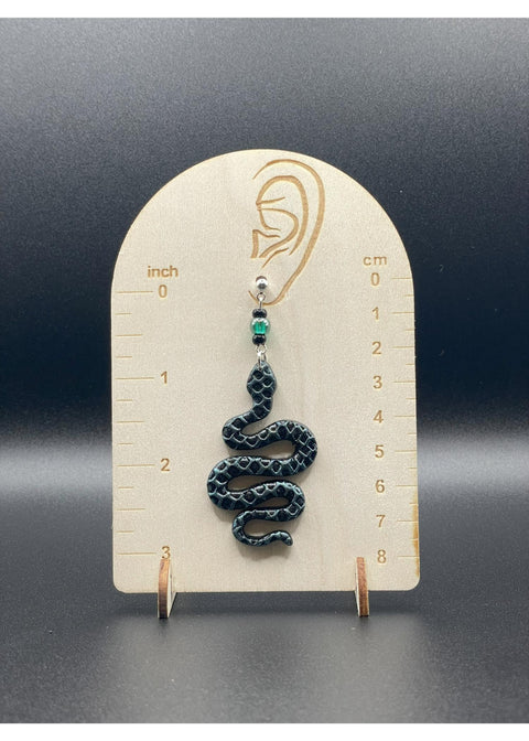 Salem Slithering Snake Earrings