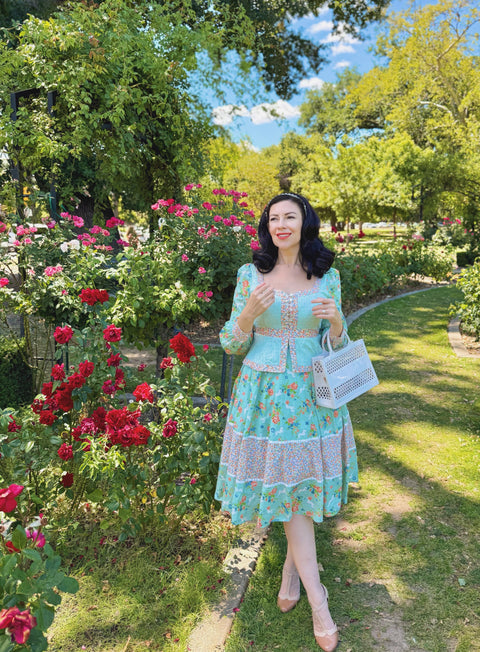 GUNNE SAX for ModCloth Lilly Corselette Midi Dress