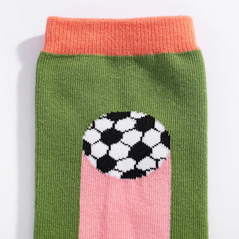 Soccer Ball Crew Socks