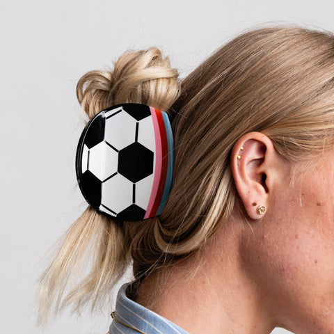Soccer Ball Hair Claw