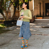 Gilmore Girls Stars Hollow Shimmer Sheer Crew Sock