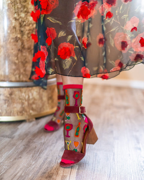 Black Sheer Socks Bundle 1 🍸 Happy Hour