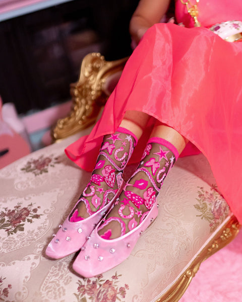 Disco Glam Sheer Socks Bundle