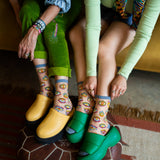 Evil Eye Sheer Crew Sock