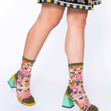 Feeling Foxy Sheer Ankle Sock