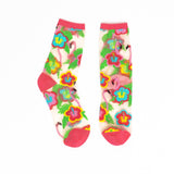 Ladybug & Flamingo Sheer Socks Bundle
