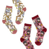 Harry Potter Dobby and Hedwig Sheer Socks Bundle