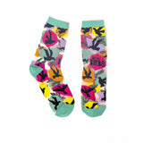 Hitchcock The Birds Sheer Crew Sock