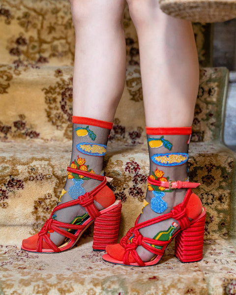 European Vacation Sheer Socks Bundle