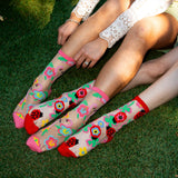 Ladybug & Flamingo Sheer Socks Bundle
