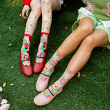 Ladybug & Flamingo Sheer Socks Bundle