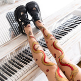 Year of the Dragon Sheer Tights