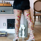 Year of the Dragon Sheer Tights