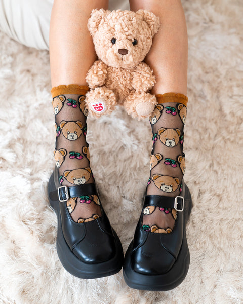 Black Sheer Socks Bundle 3 🧸 Forever Young