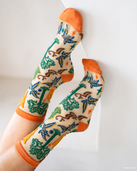 The Lord of the Rings™ Elegant Icons Shimmer Sheer Crew Sock