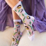The Lord of the Rings™ The Fellowship™ Shimmer Sheer Crew Sock