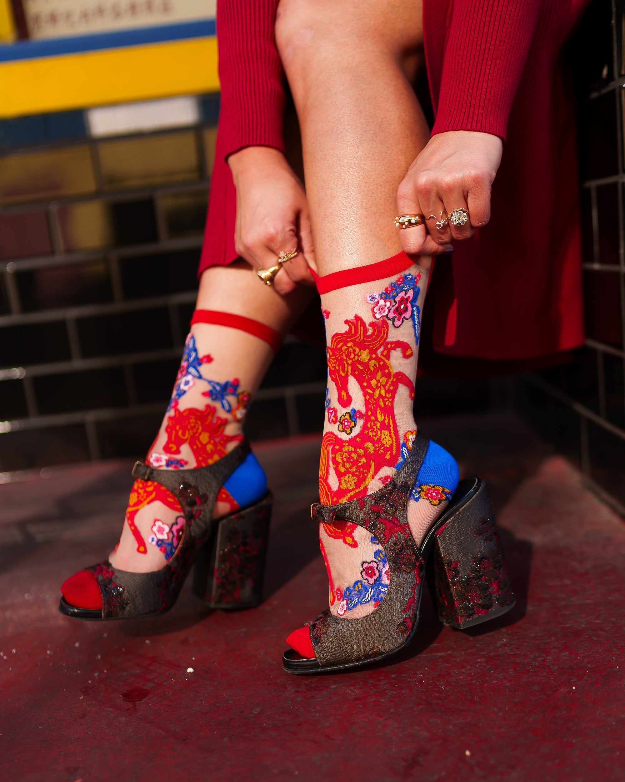 Lunar New Year Sheer Socks Bundle
