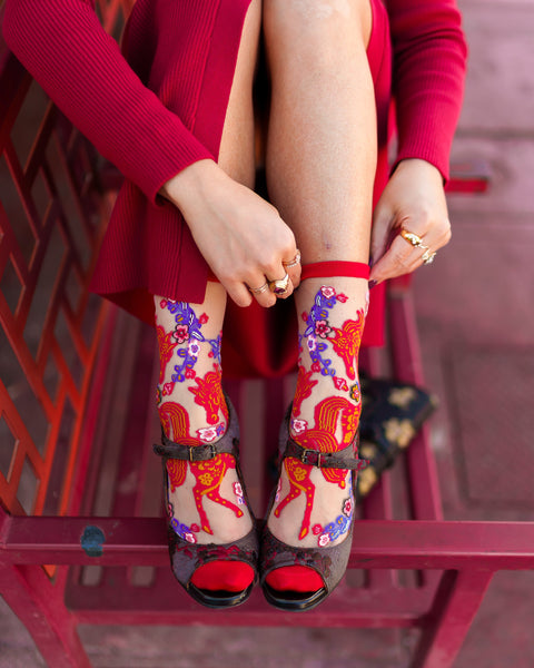 Lunar New Year Sheer Socks Bundle
