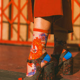 Year of the Horse Sheer Crew Sock