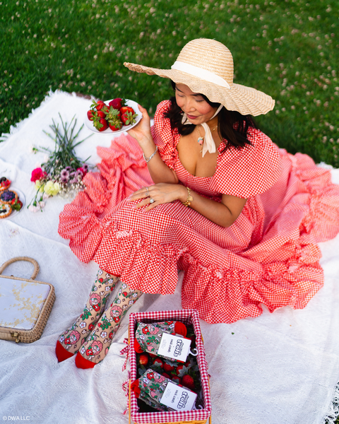 Strawberry Lovers Sheer Socks Bundle
