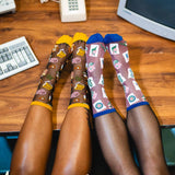 Let's Stay In Sheer Socks Bundle - Mahjong & Books