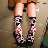 Cowgirl Chic Sheer Crew Sock