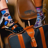 Noir Florals Sheer Socks Bundle