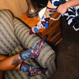 Noir Florals Sheer Socks Bundle