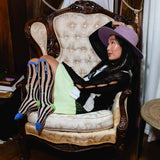 Beetlejuice™ Striped Knee High Sheer Sock