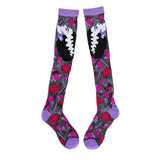 Bride of Frankenstein Black Sheer Knee High Sock