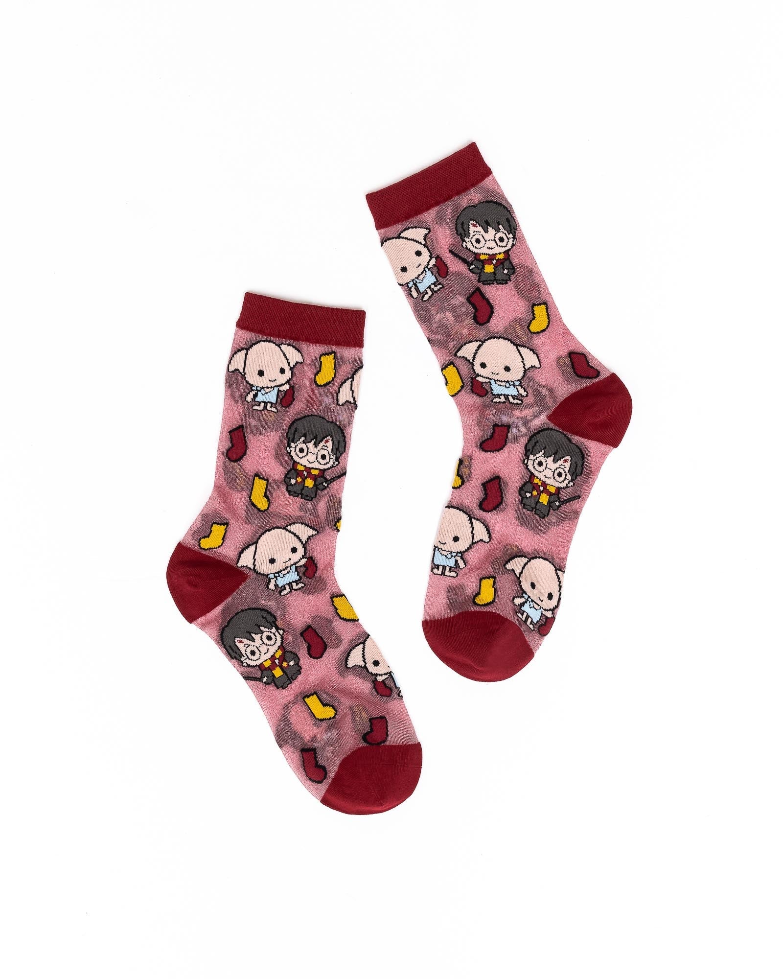 Harry Potter Dobby is Free Shimmer Sheer Crew Sock