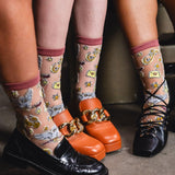 Harry Potter Back to Hogwarts Sheer Crew Sock